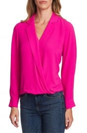 Vince Camuto Faux Wrap Top   Nordstrom at Nordstrom